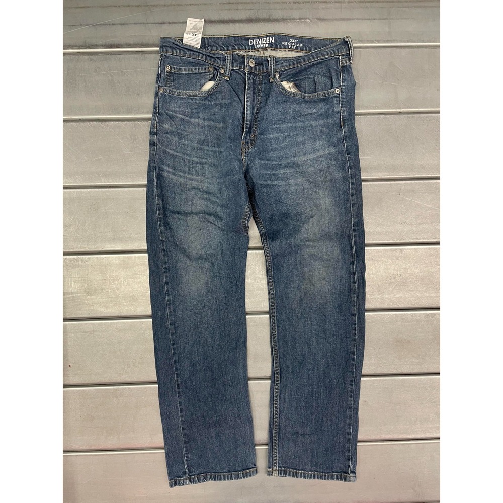 DENIZEN‎ Levis 236 Jeans Regular Fit Mens 34x30 Blue Medium Wash Denim Straight
